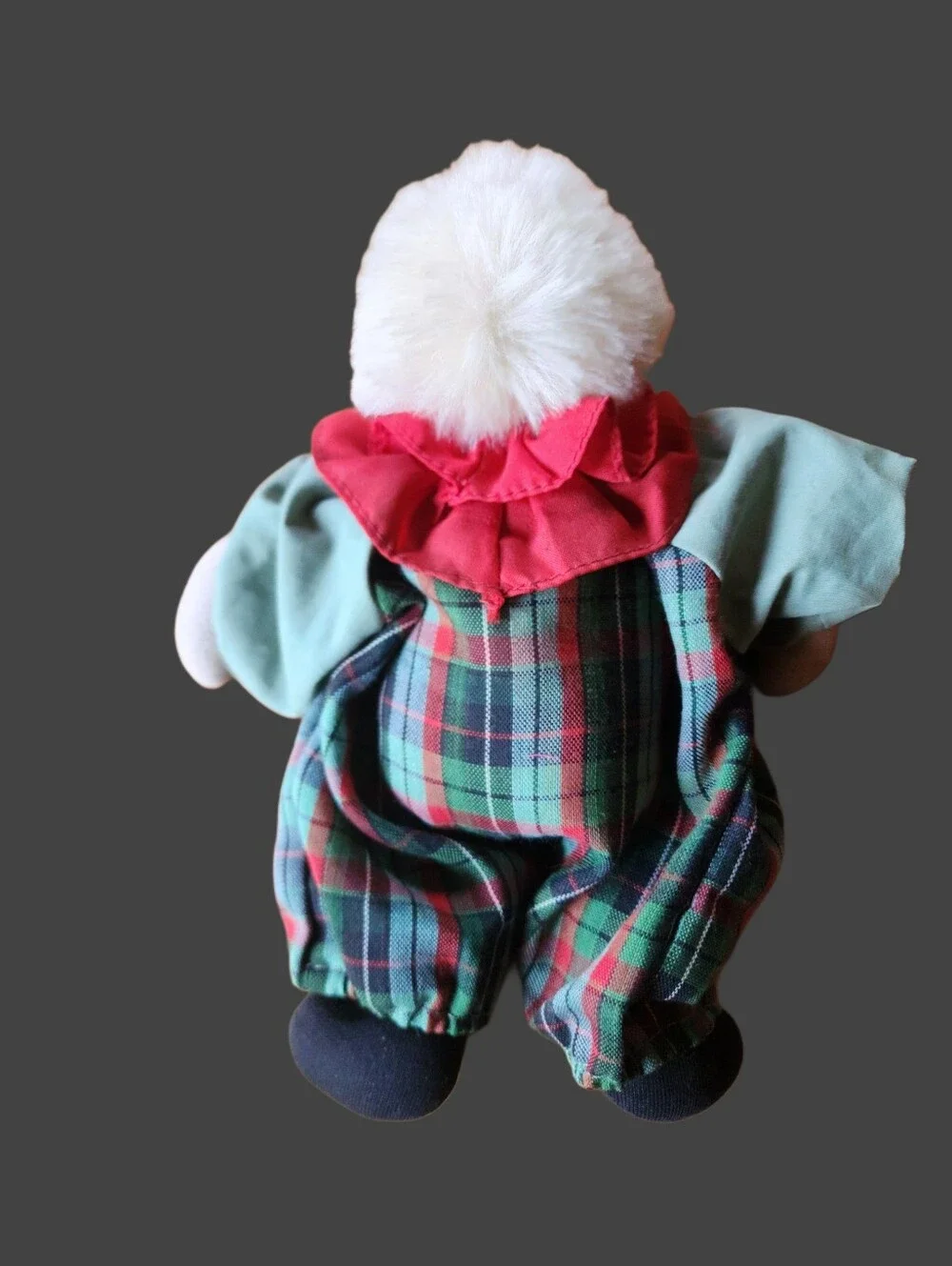 Vintage 1980s German Clown doll by Geschmackvolle Geschenkideen